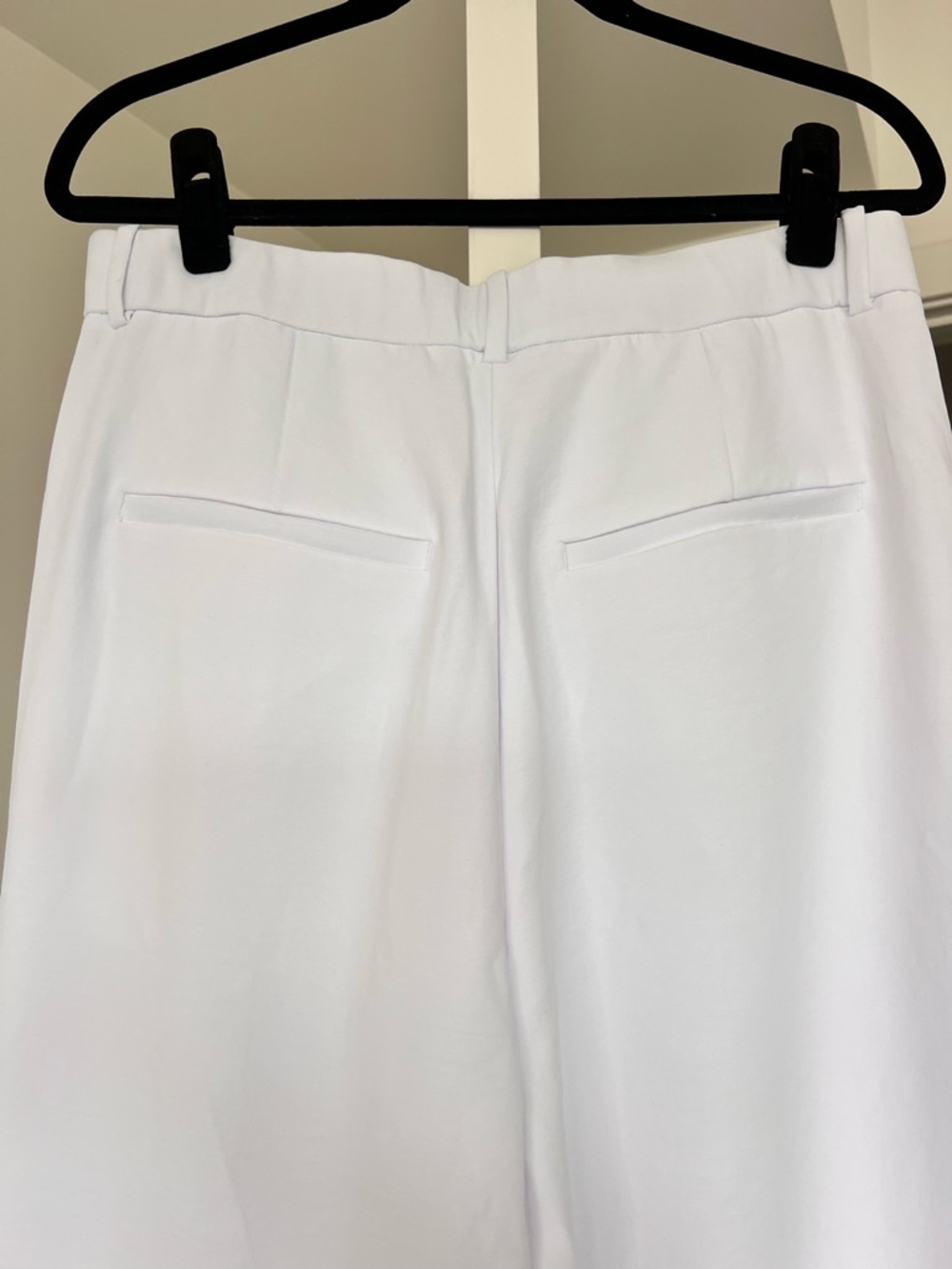 NWT Abercrombie & Fitch Sloane Tailored Wide Leg Pant- White- 32/14 LONG - Picture 10 of 15